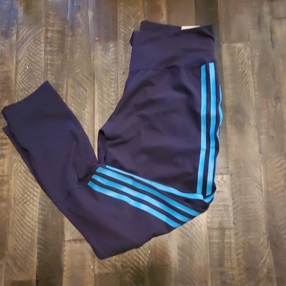 adidas Pants - Adidas high rise training pants. New.